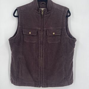 L.L.Bean Women’s Sleeveless Zipper Front Lined Vest
